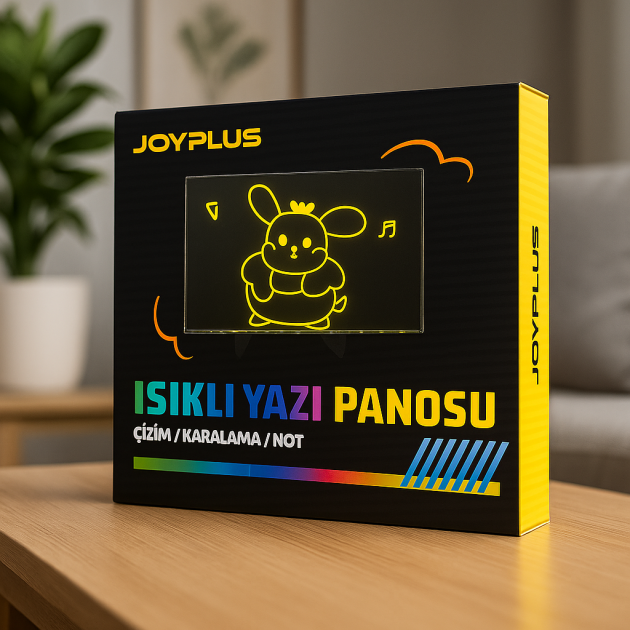 20x20 Cm Işıklı Yazı Tahtası